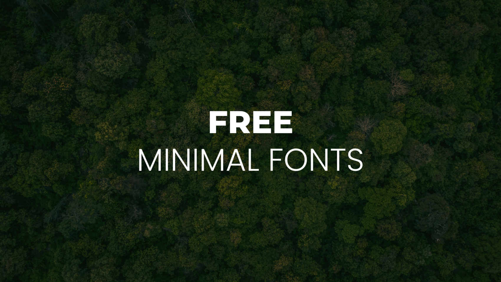 MINIMAL FONTS